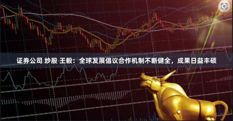 证券公司 炒股 王毅：全球发展倡议合作机制不断健全，成果日益丰硕